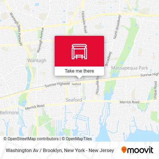 Washington Av / Brooklyn map