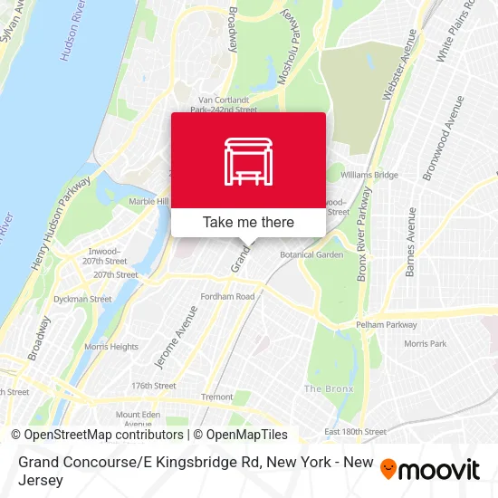 Grand Concourse / E Kingsbridge Rd map