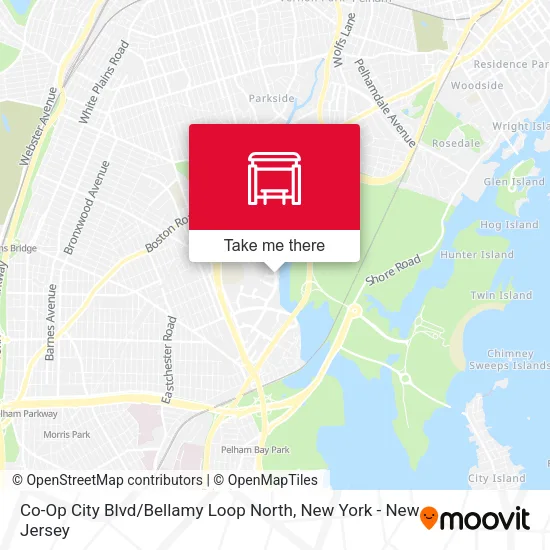 Co-Op City Blvd / Bellamy Loop North map
