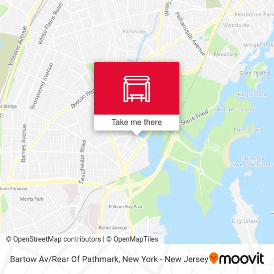 Bartow Av/Rear Of Pathmark map