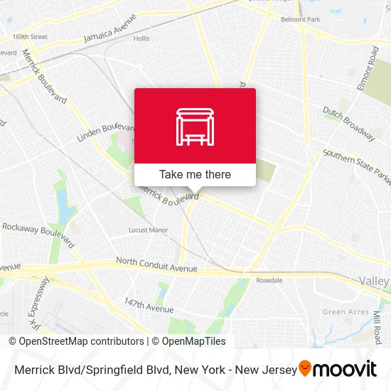 Merrick Blvd/Springfield Blvd map