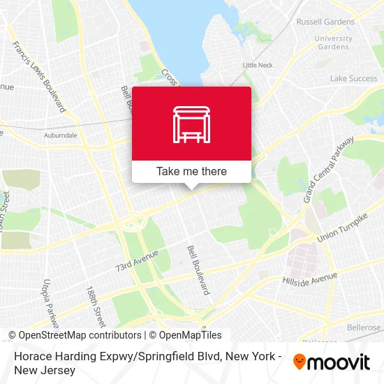 Horace Harding Expwy / Springfield Blvd map