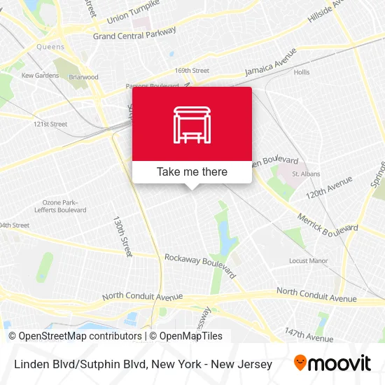 Linden Blvd/Sutphin Blvd map