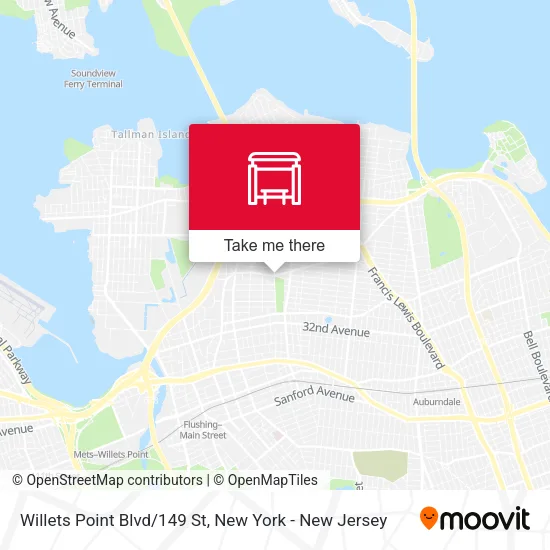 Willets Point Blvd/149 St map