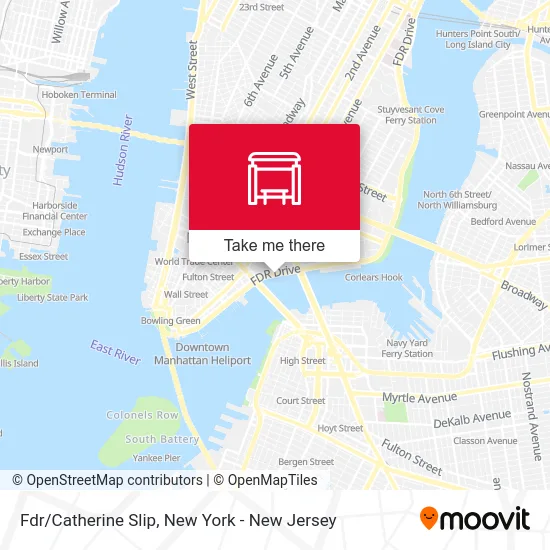 Fdr/Catherine Slip map