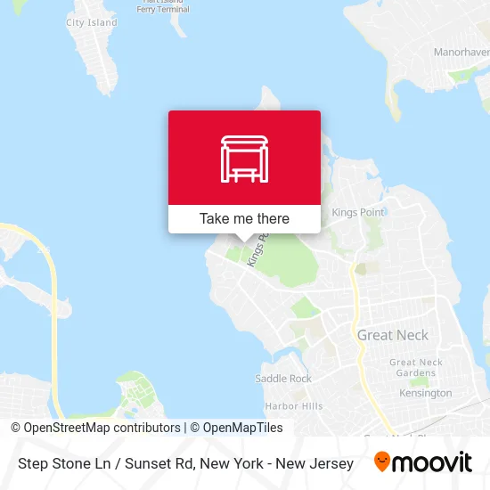 Step Stone Ln / Sunset Rd map