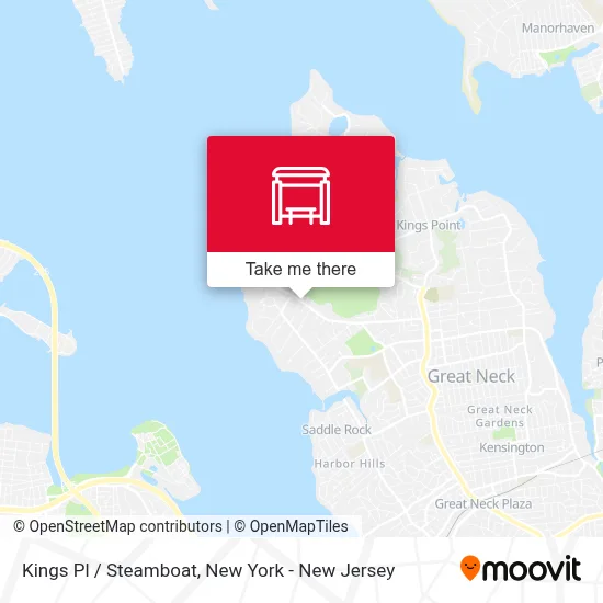 Kings Pl / Steamboat map