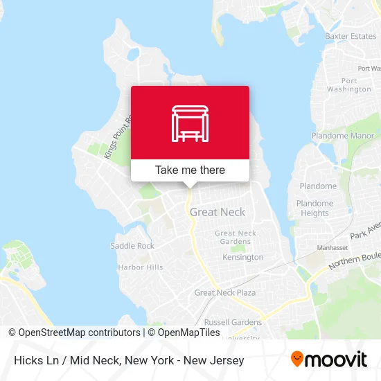 Hicks Ln / Mid Neck map