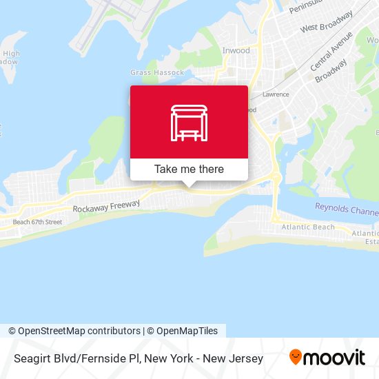 Seagirt Blvd/Fernside Pl stop - Routes, Schedules, and Fares