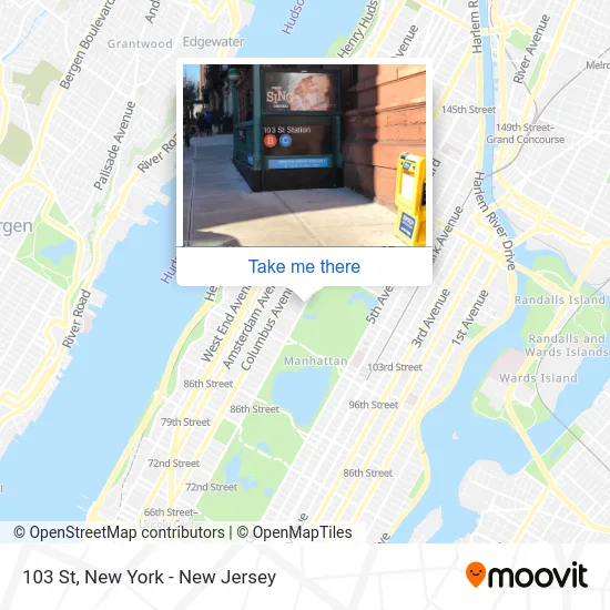 103 St map