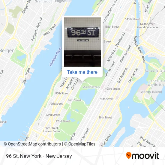 96 St map