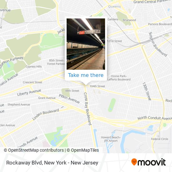 Rockaway Blvd map