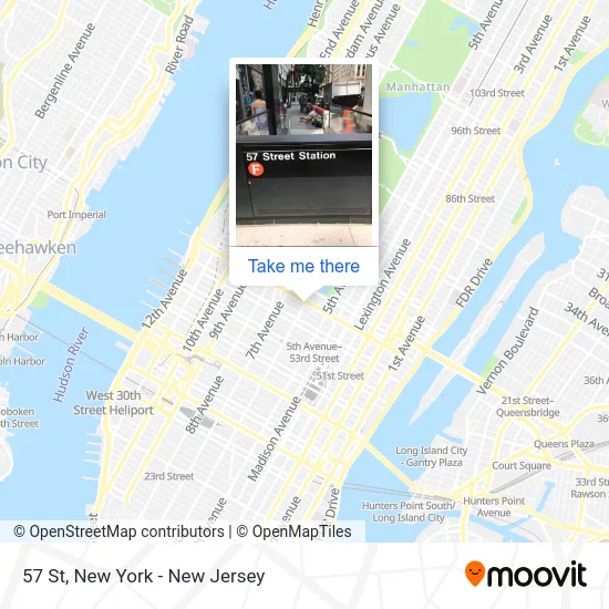 57 St map