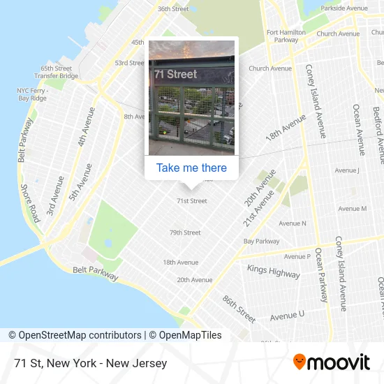 71 St map