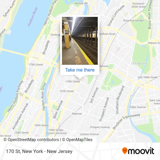 170 St map