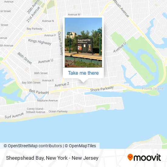 Sheepshead Bay map