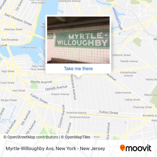 Myrtle-Willoughby Avs map