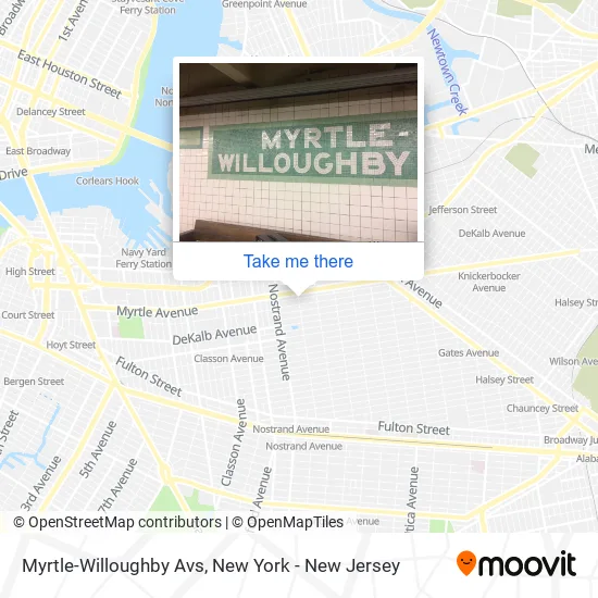 Myrtle-Willoughby Avs map