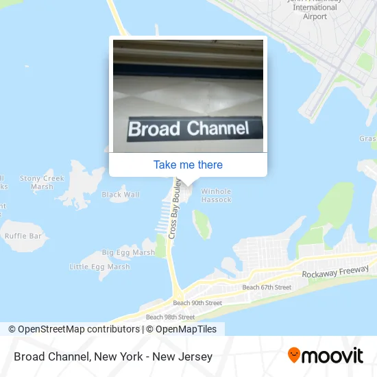 Broad Channel map
