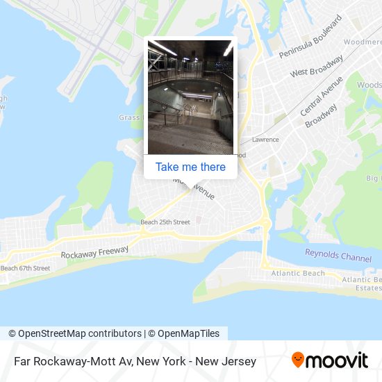 Far Rockaway-Mott Av map