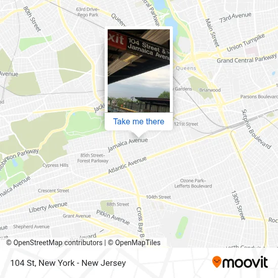 104 St map