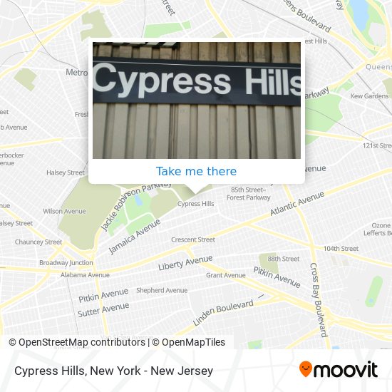Cypress Hills map