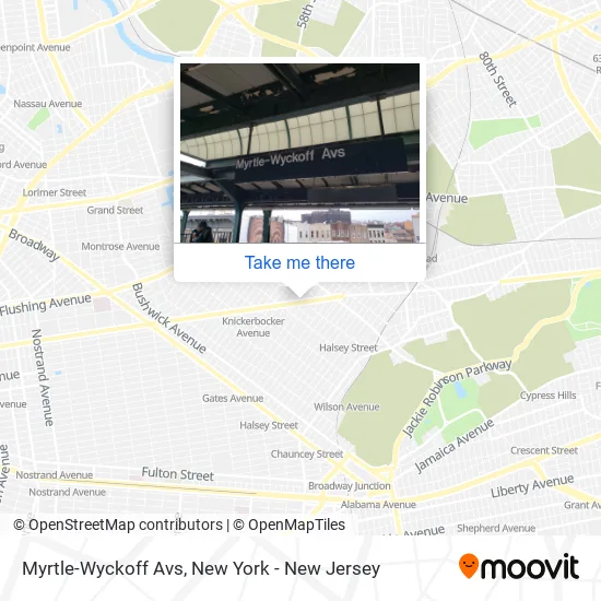 Myrtle-Wyckoff Avs map