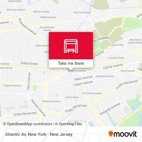 Atlantic Av map