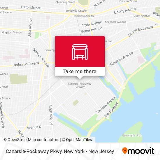 Mapa de Canarsie-Rockaway Pkwy