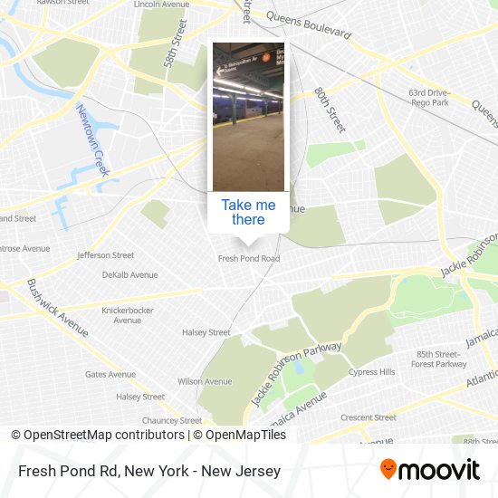 Mapa de Fresh Pond Rd