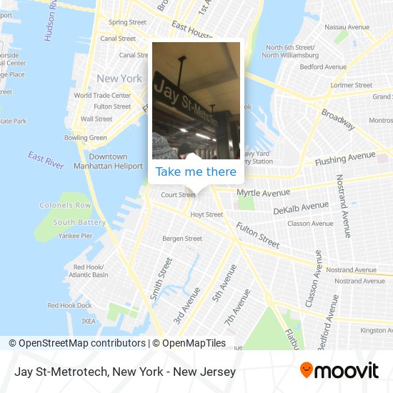 Jay St-Metrotech map
