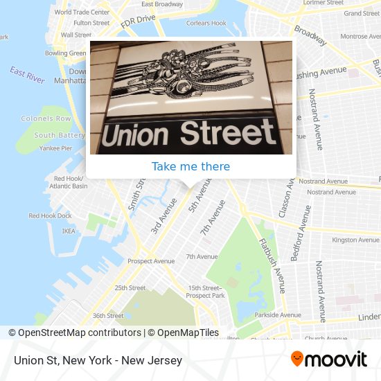 Union St map