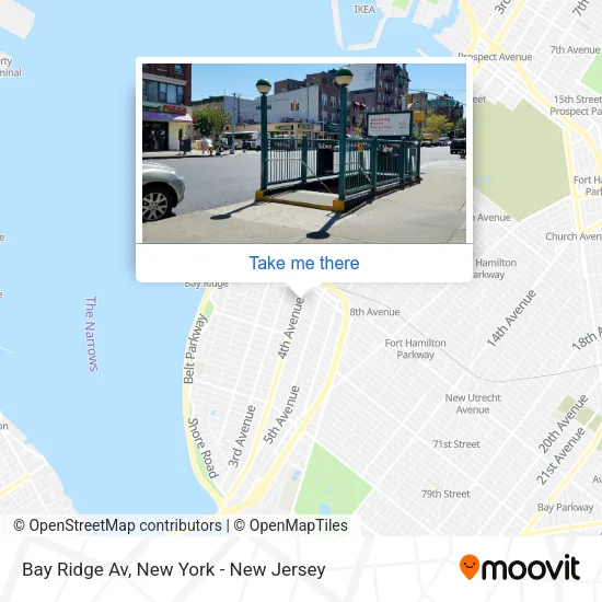 Bay Ridge Av map
