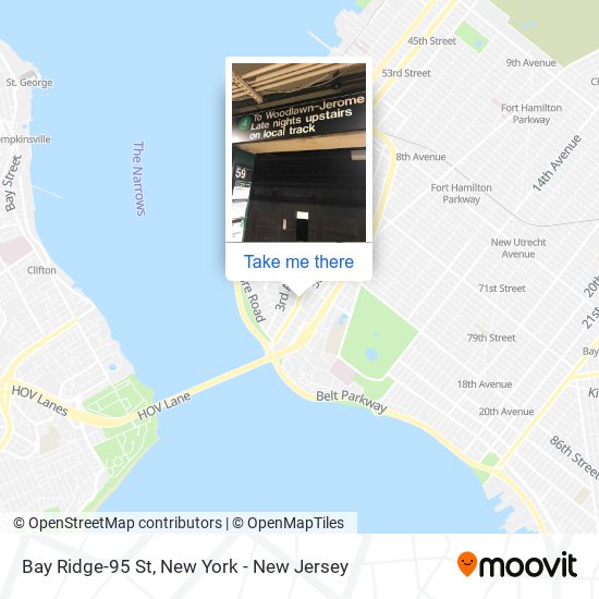 Mapa de Bay Ridge-95 St