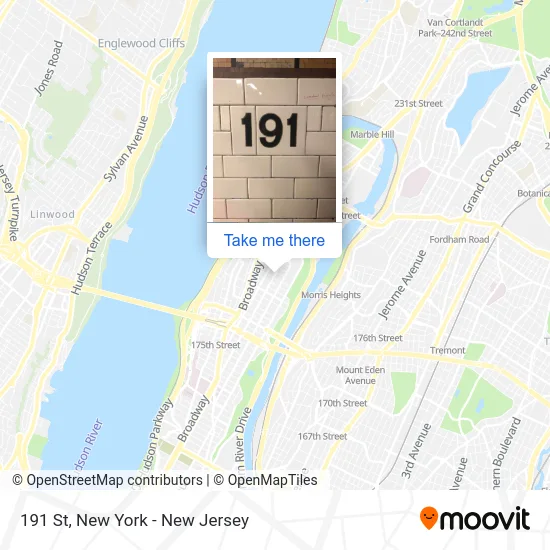 191 St map
