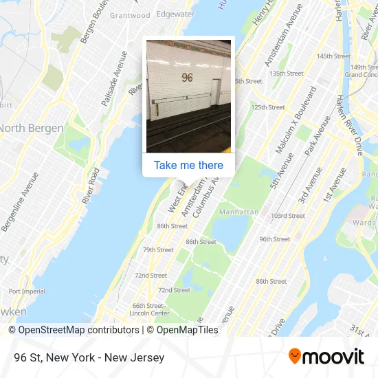 96 St map