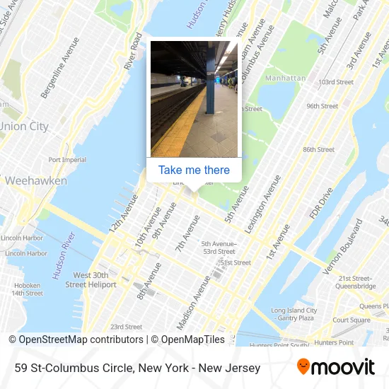 59 St-Columbus Circle map