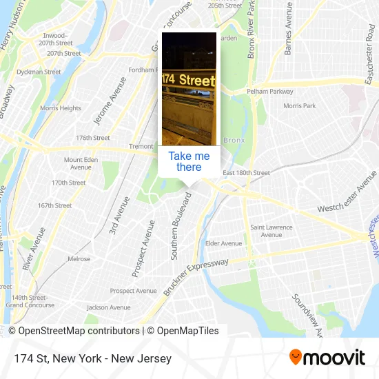174 St map