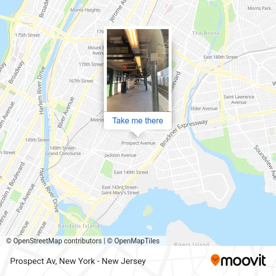 Prospect Av map