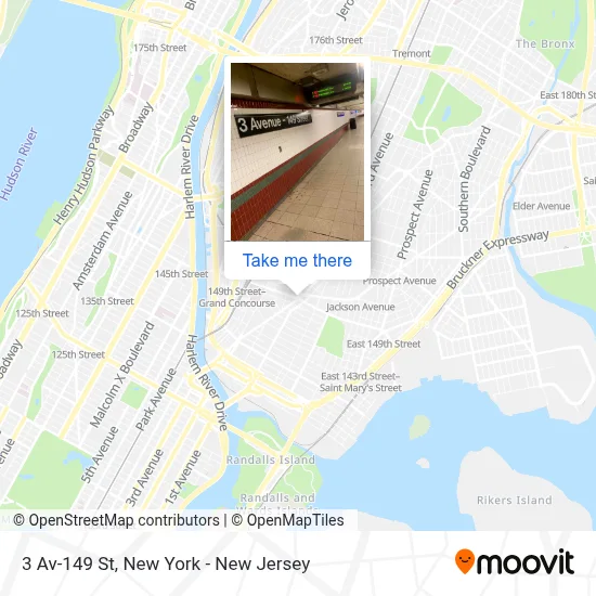3 Av-149 St map