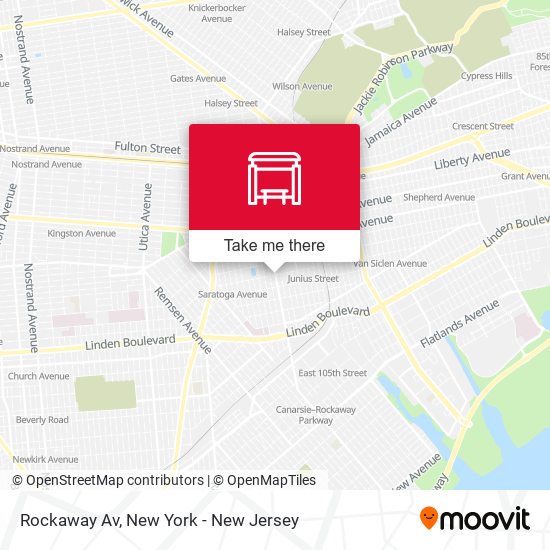 Rockaway Av map