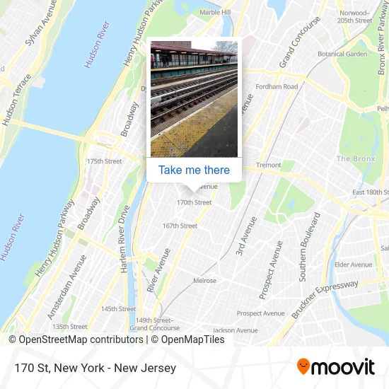 170 St map