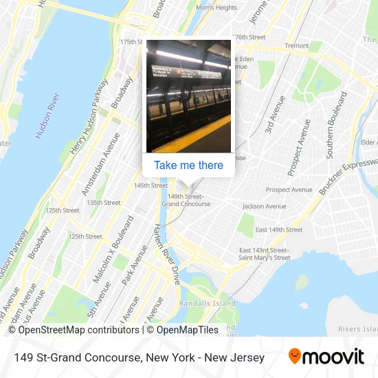 149 St-Grand Concourse map