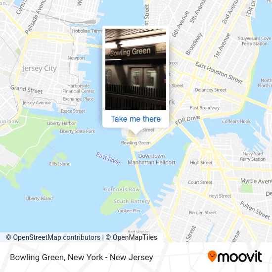 Bowling Green map