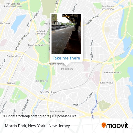 Mapa de Morris Park