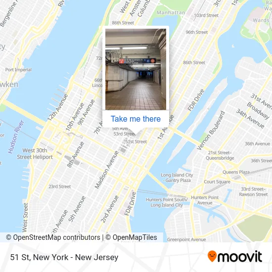 51 St map