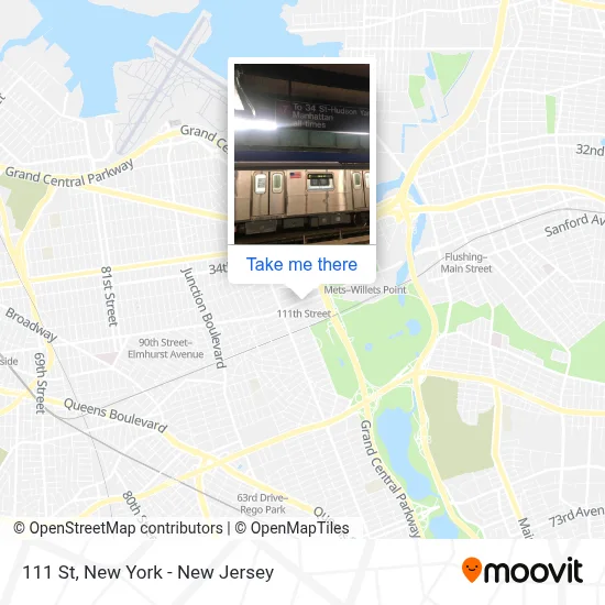 111 St map