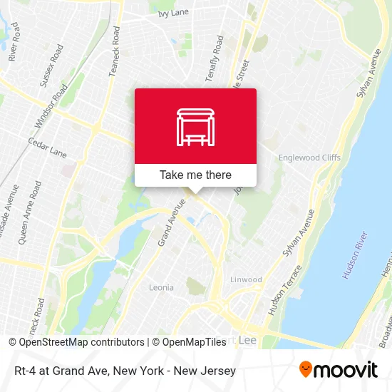 Rt-4 at Grand Ave map