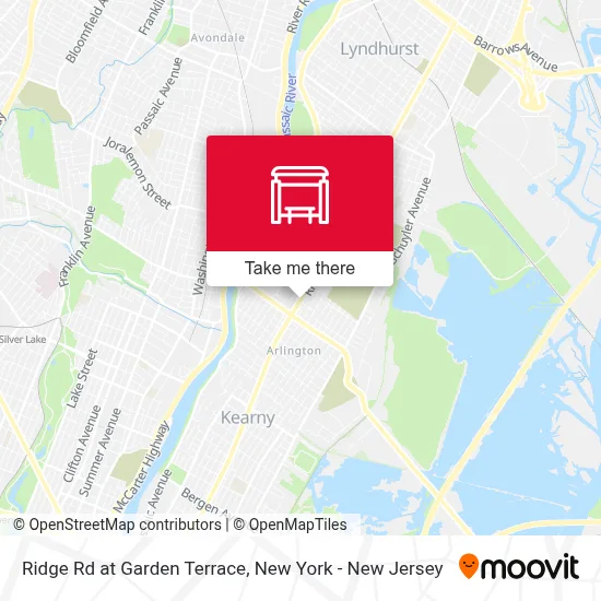 Ridge Rd at Garden Terrace map