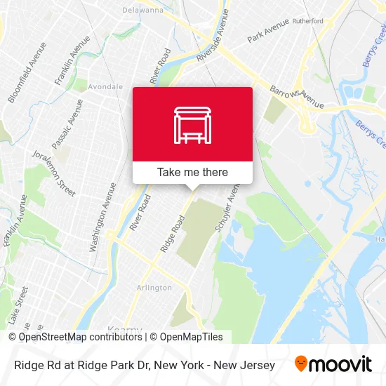 Ridge Rd at Ridge Park Dr map